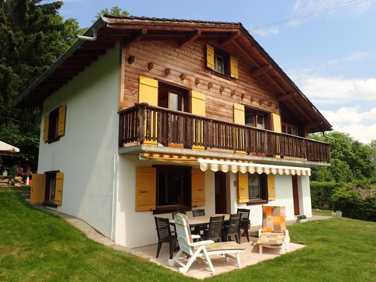 Chalet Le Muguet Ovronnaz Exterior photo