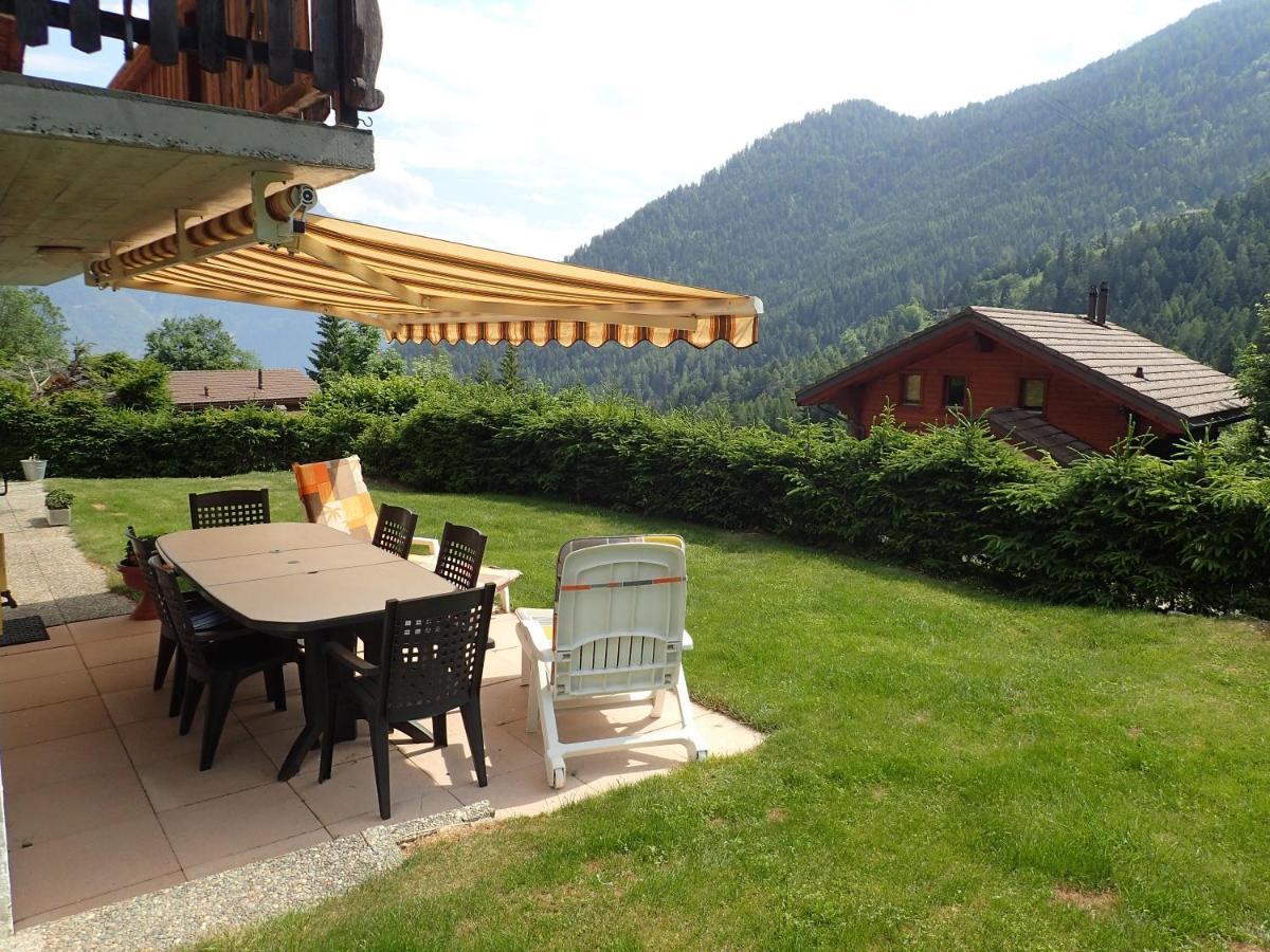 Chalet Le Muguet Ovronnaz Exterior photo