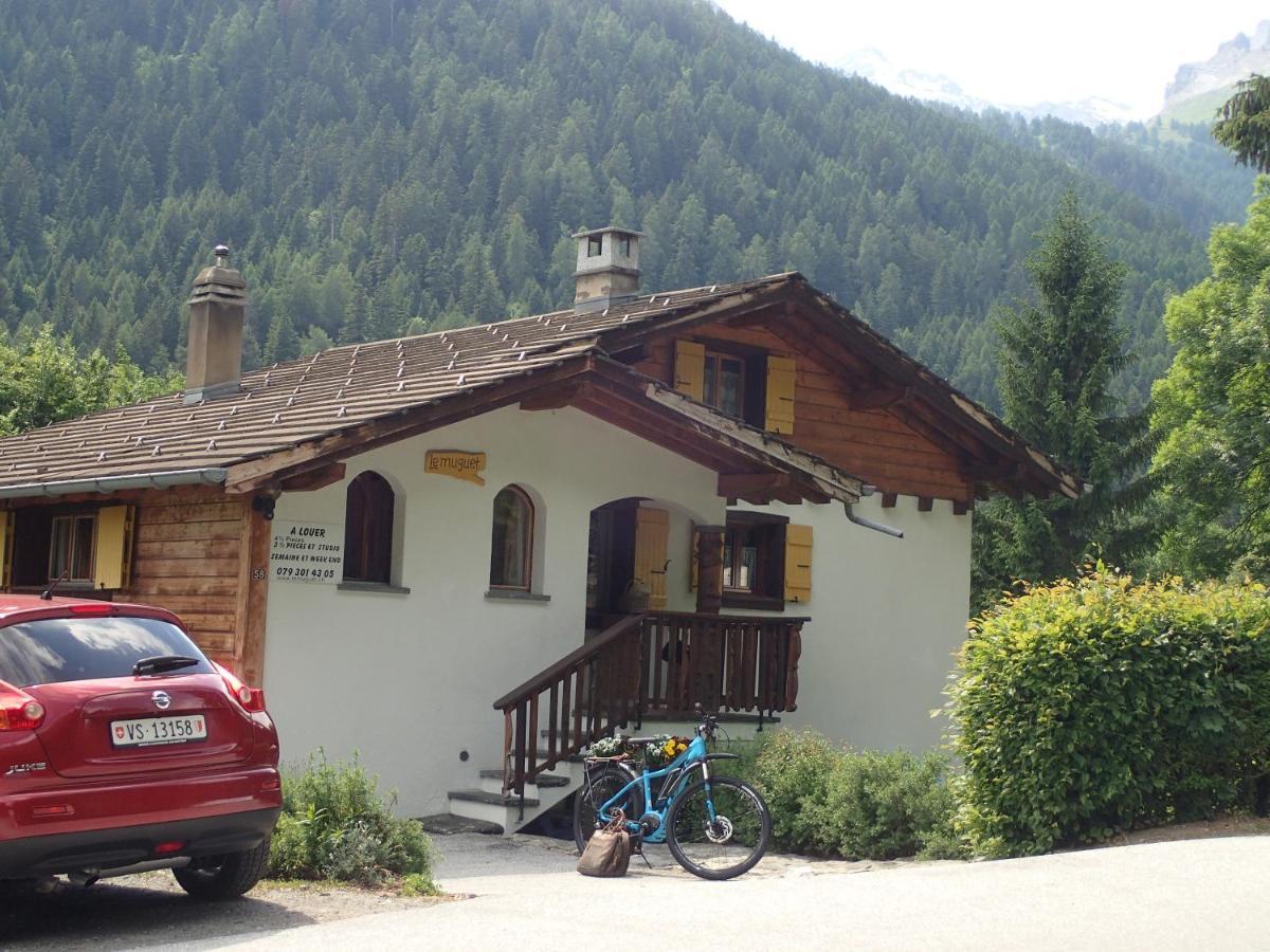 Chalet Le Muguet Ovronnaz Exterior photo