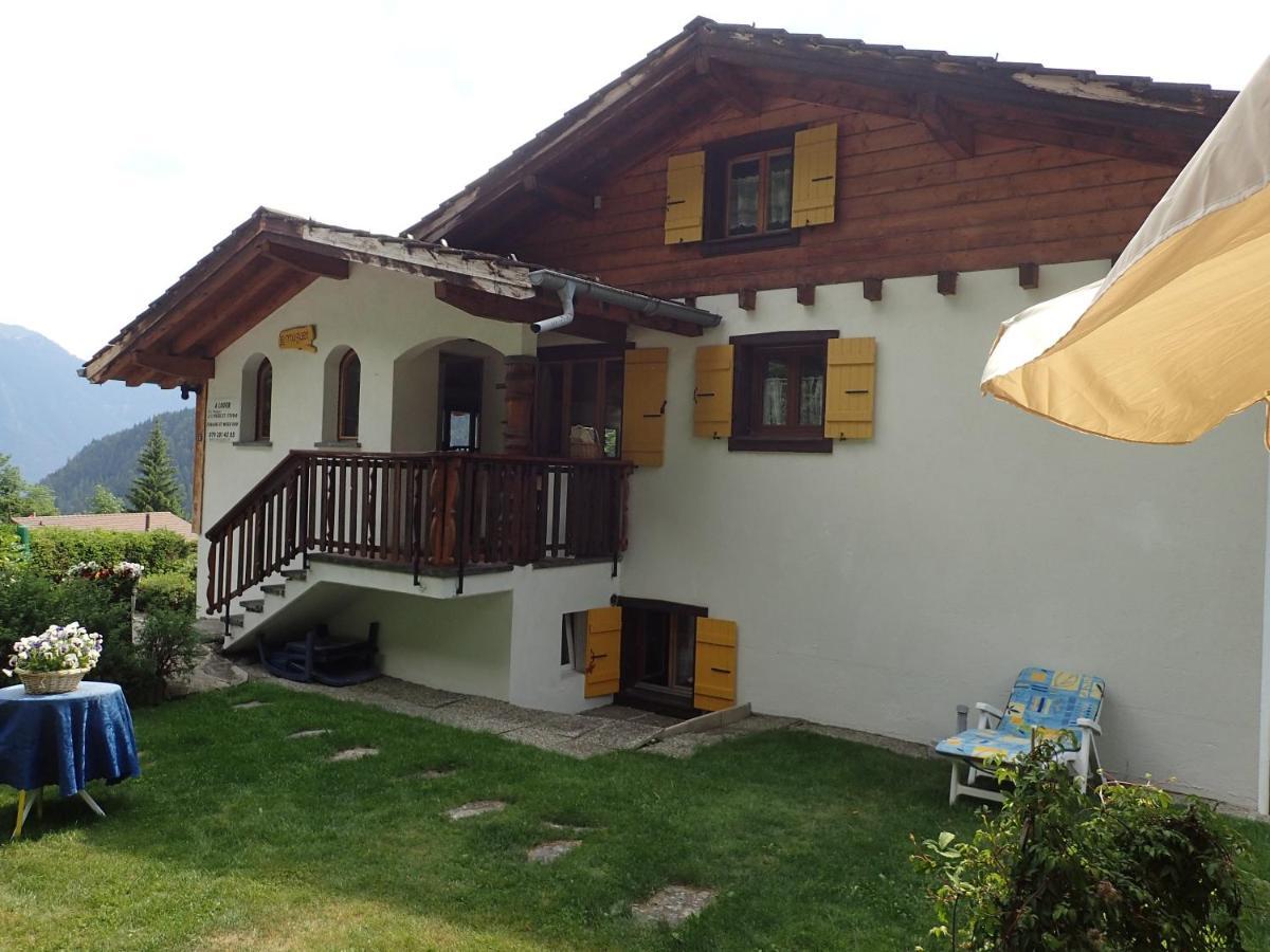 Chalet Le Muguet Ovronnaz Exterior photo