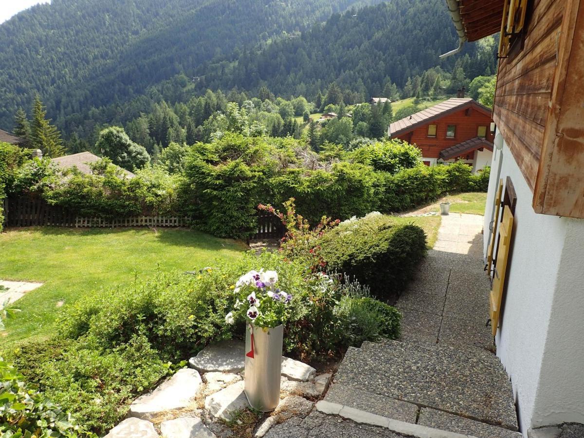 Chalet Le Muguet Ovronnaz Exterior photo